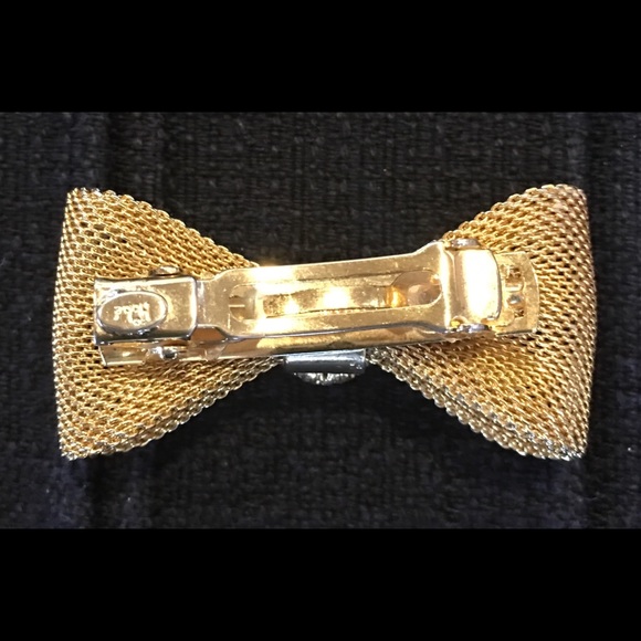 Vintage Hobé bow clip - Picture 2 of 3